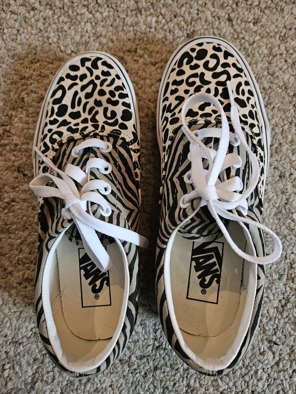 Vans Era Mixed Animal Ladies Sneakers - Picture 2 of 8